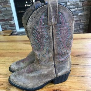 Girls Smoky Mountain Western Boots size 13.5R